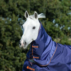 Bucas Therapy Turnout Neck Navy Orange