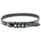 Imperial Riding Sporenriemen IRHPardouz Schwarz Lack/Zirkon