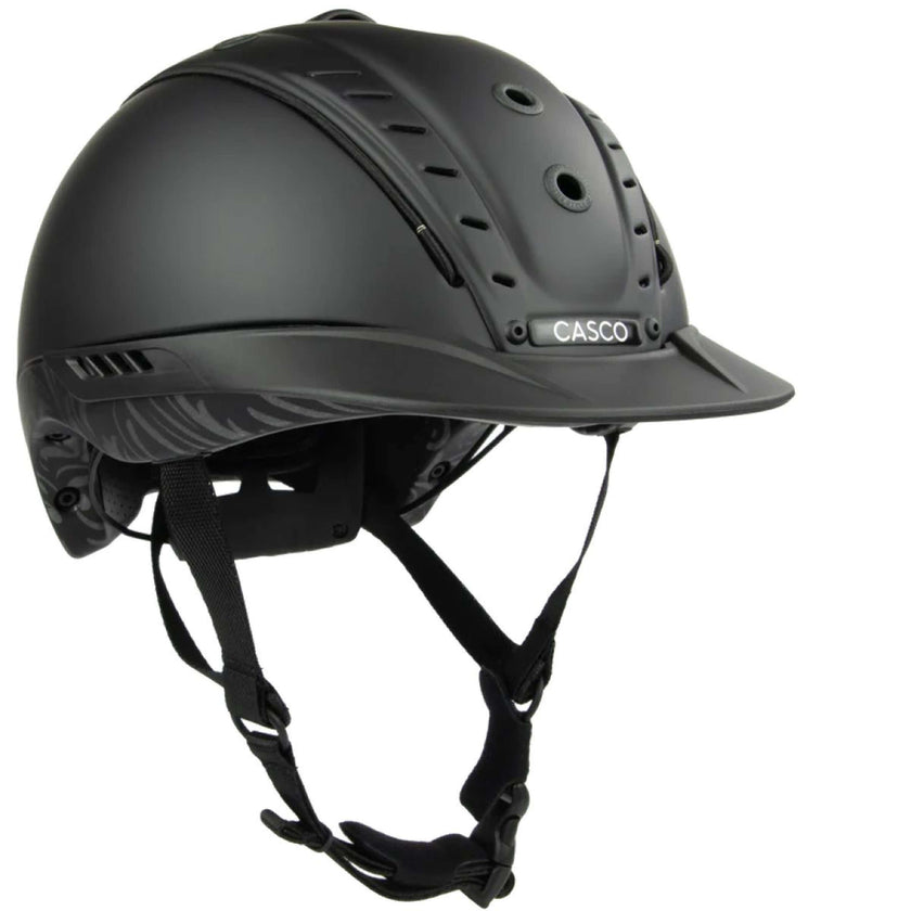 Casco Reithelm Mistrall 2 Floral Black