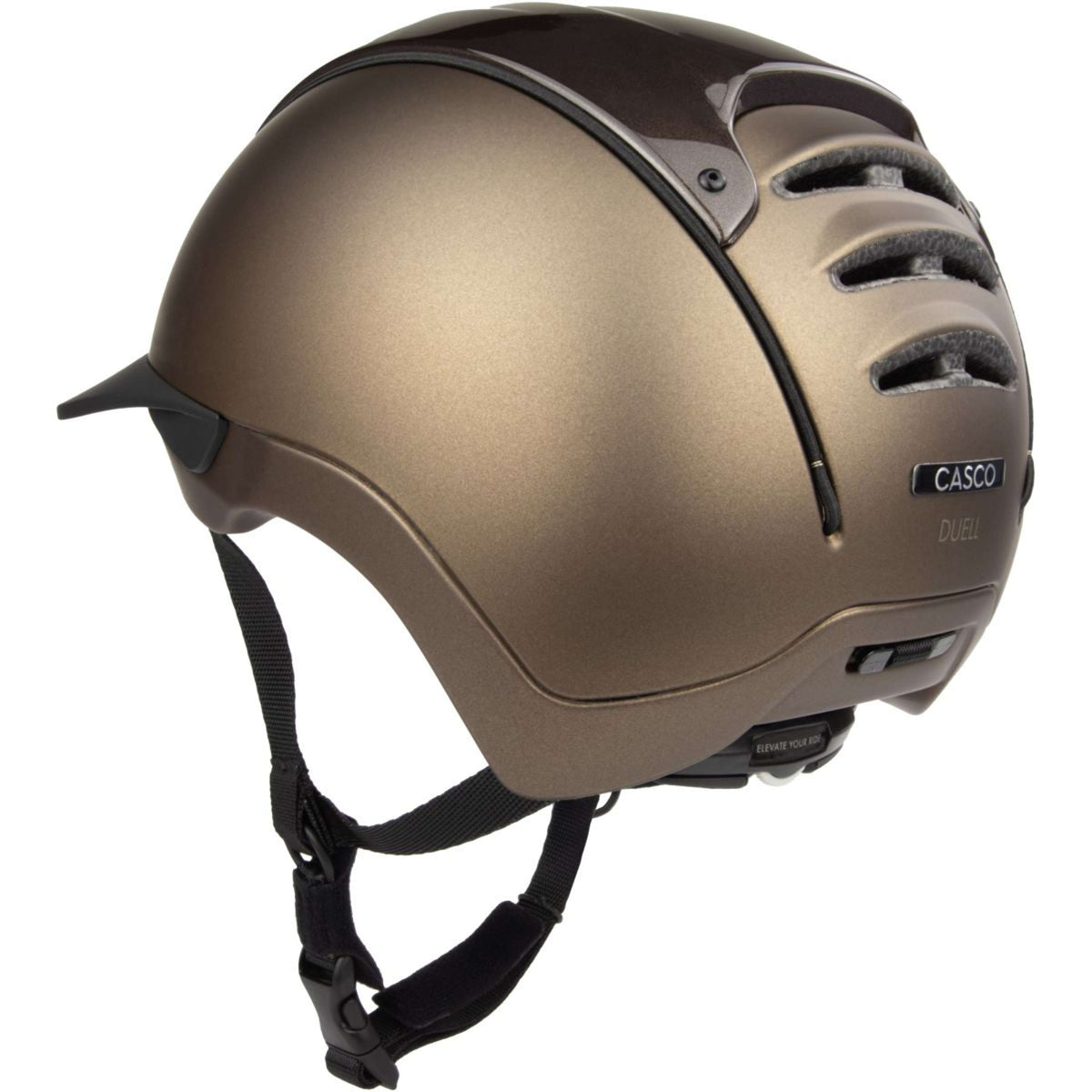 reithelm oder fahrradhelm Casco Reithelm Duell Prime Brown