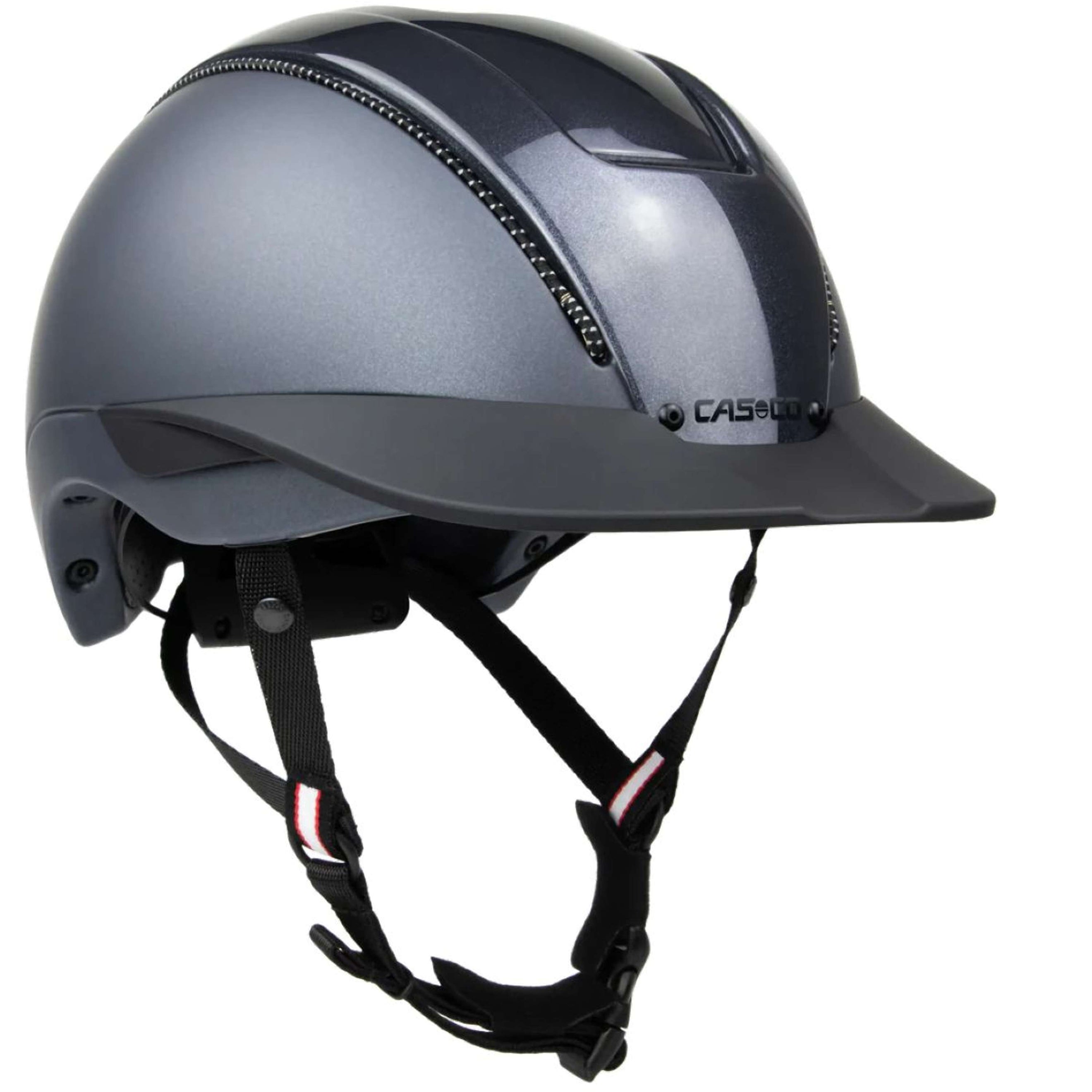 Casco Reithelm Duell Dunkelgrau