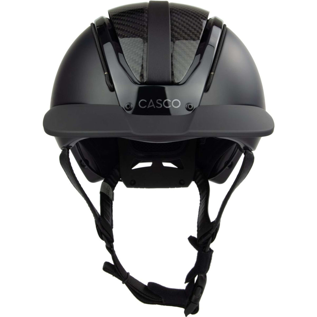 Casco Reithelm Duell One Carbon Black