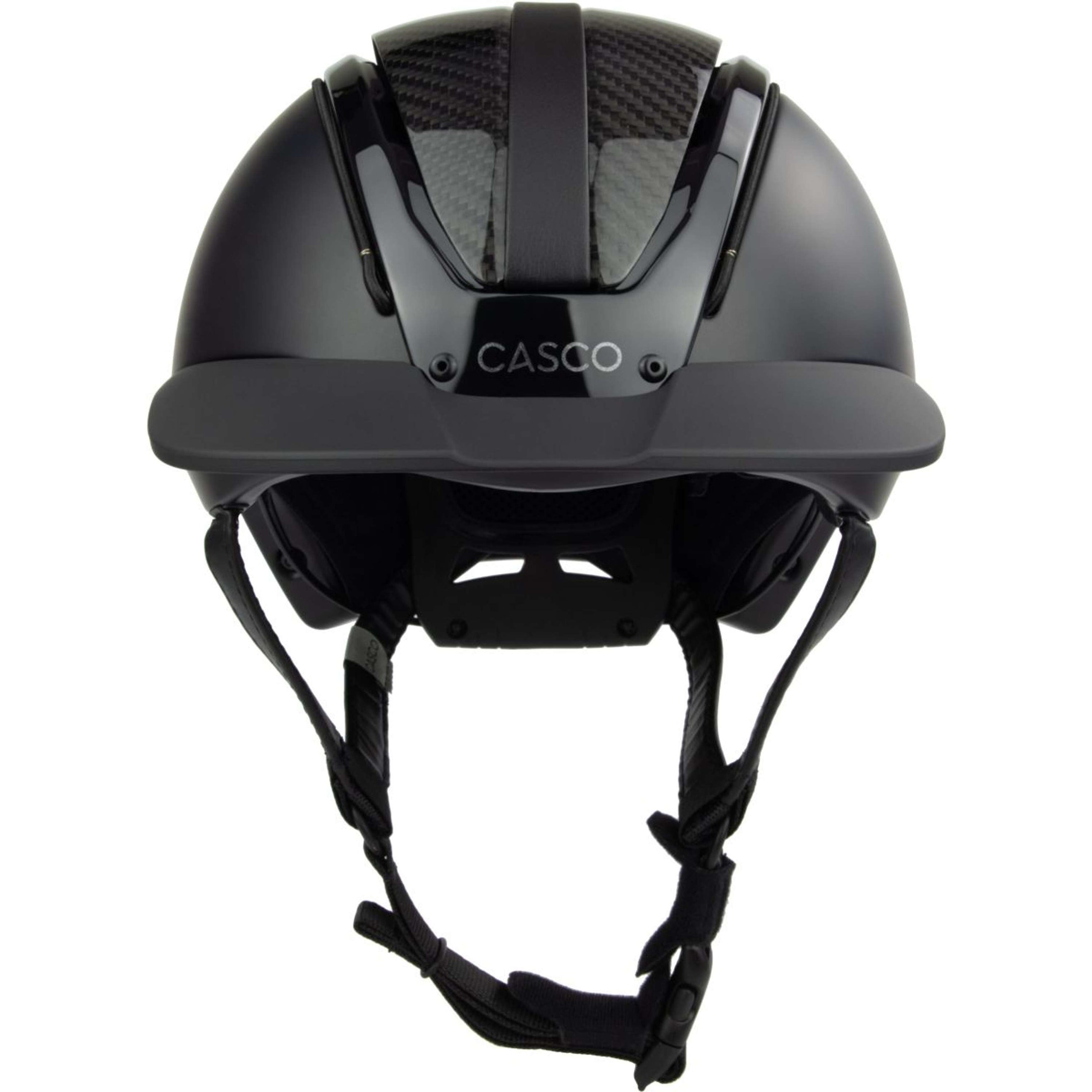 Casco Reithelm Duell One Carbon Black
