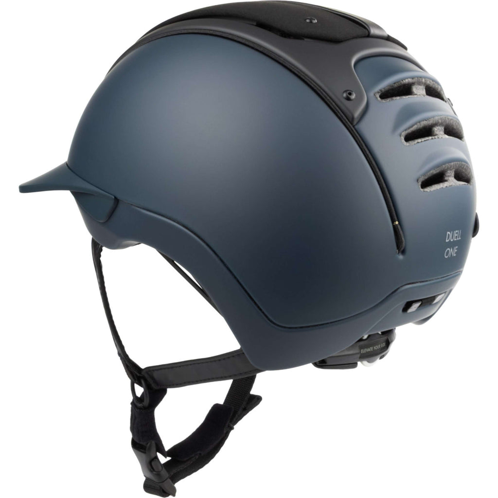 Casco Reithelm Duell One Finesse Petrol