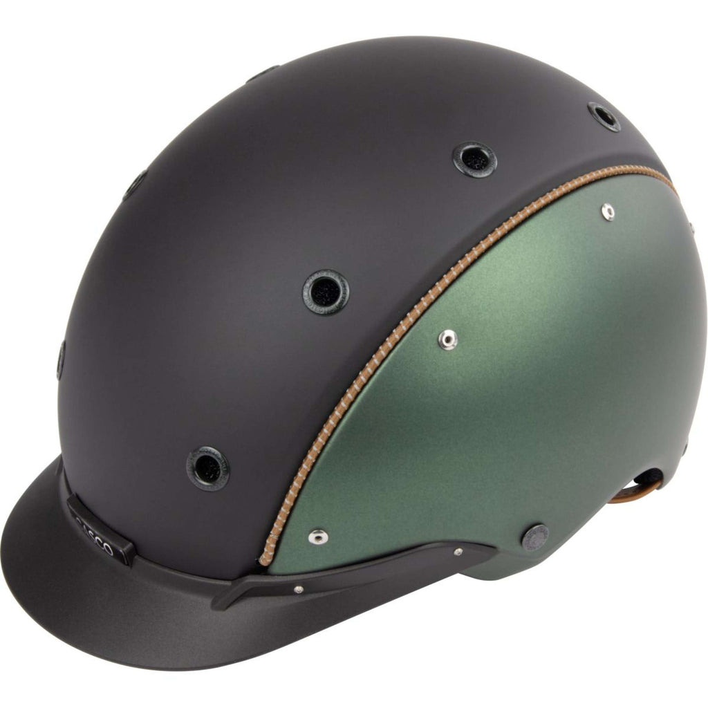 Casco Reithelm Champ Regal Green
