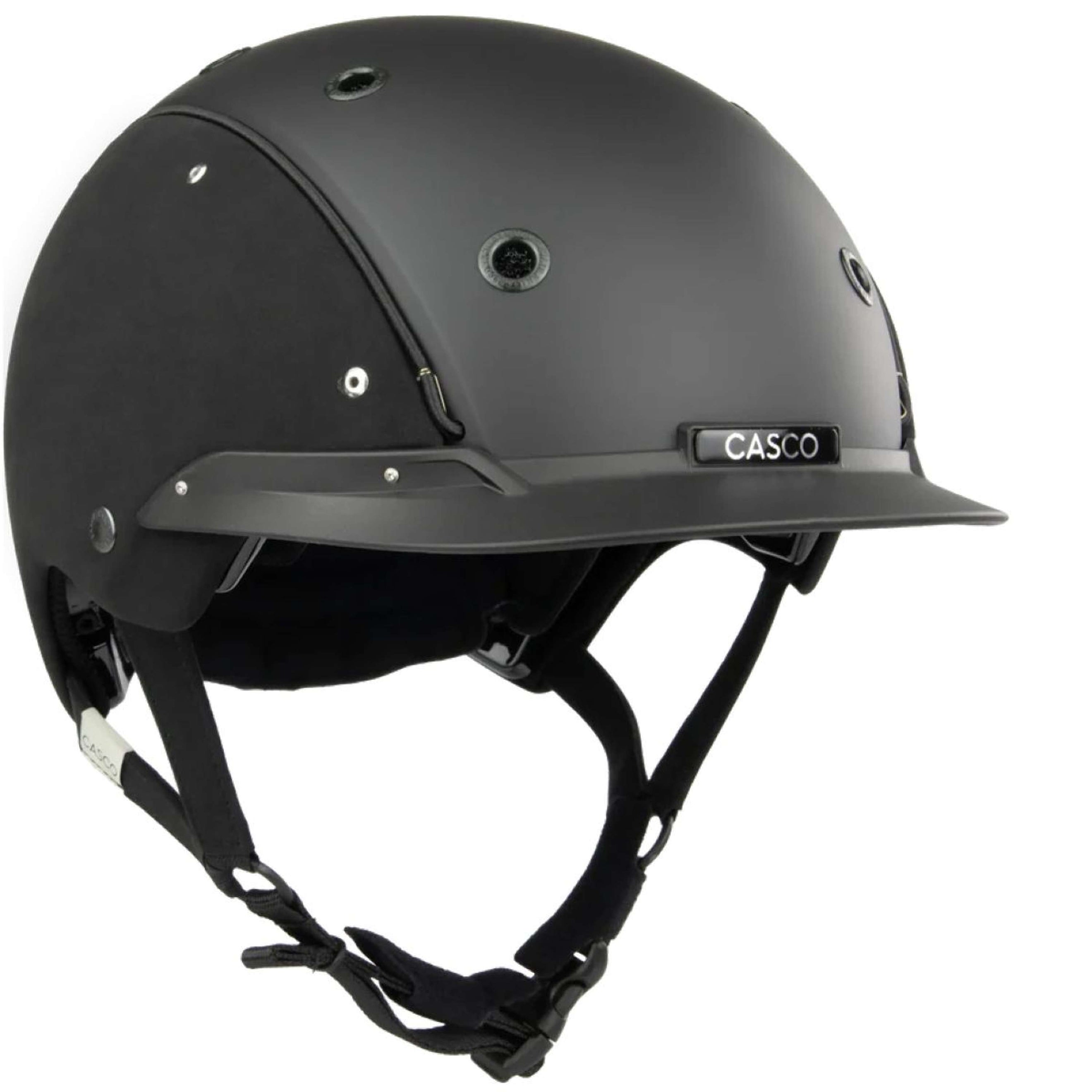 Casco Reithelm Champ Embellis Black