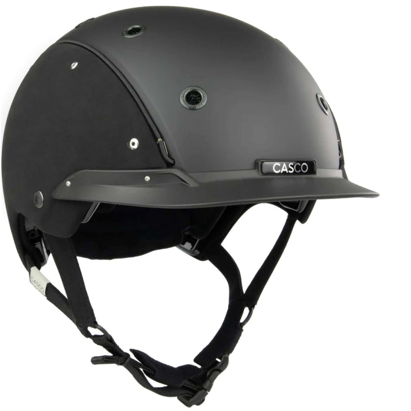 Casco Reithelm Champ Embellis Black