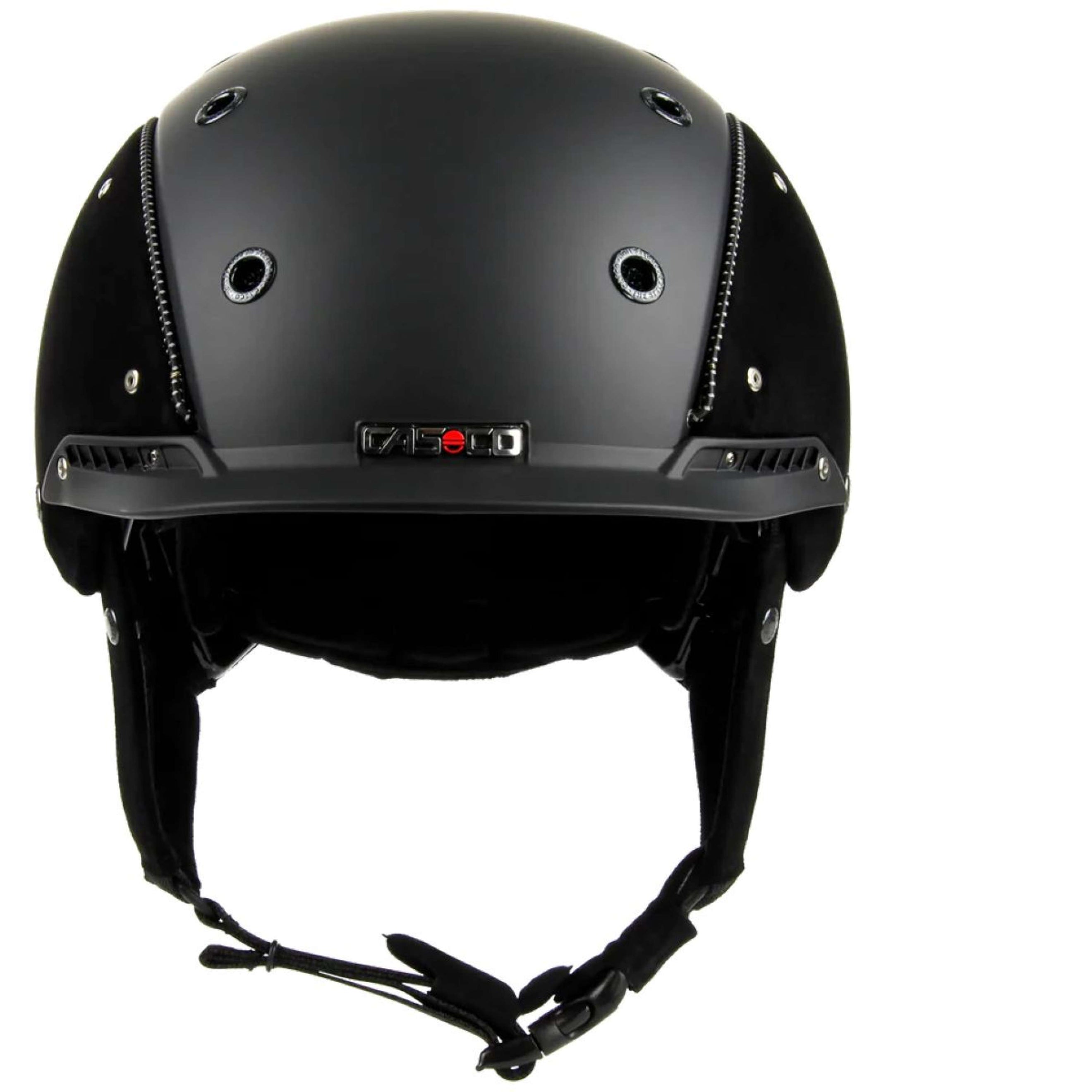 Casco Reithelm Champ-3 Nubuk Zwart Casco Reithelm Champ-3 Nubuk Zwart