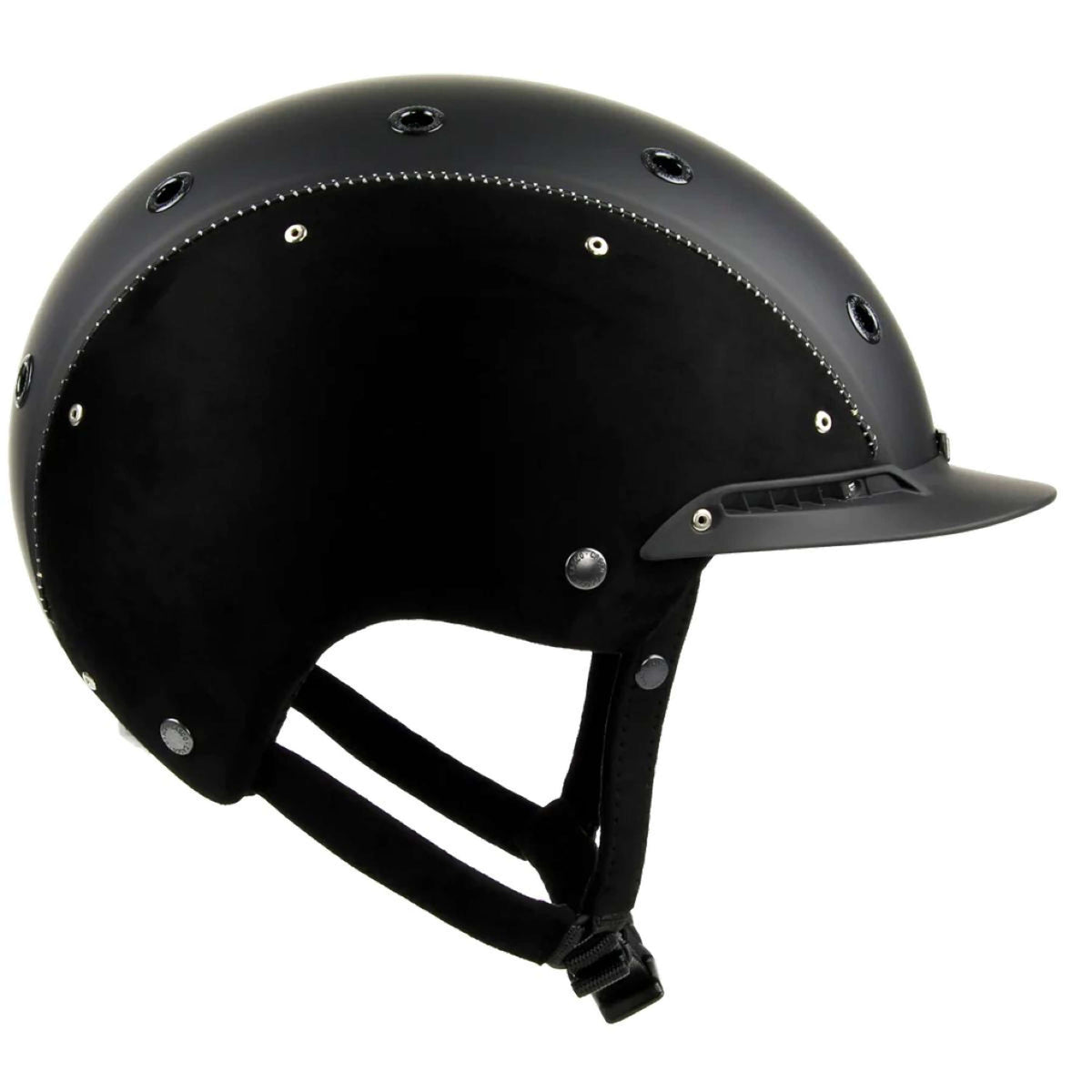 Casco Reithelm Champ-3 Nubuk Zwart