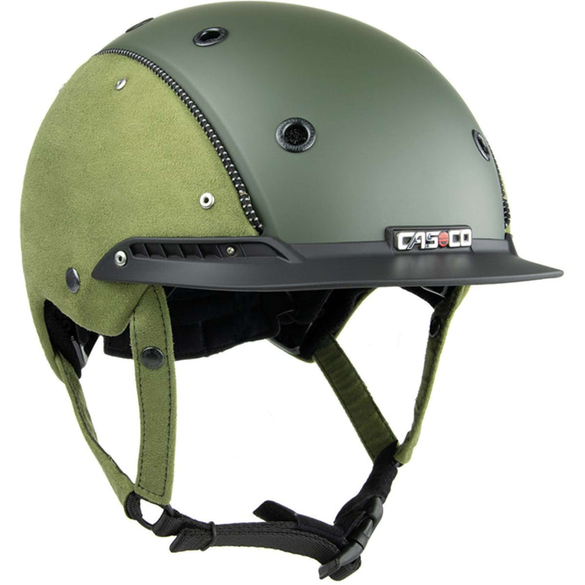 Casco Reithelm Champ-3 Nubuk Jagdgrün Casco Reithelm Champ-3 Nubuk Jagdgrün