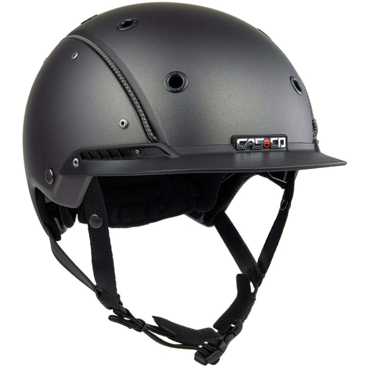 Casco Reithelm Champ-3 Grau