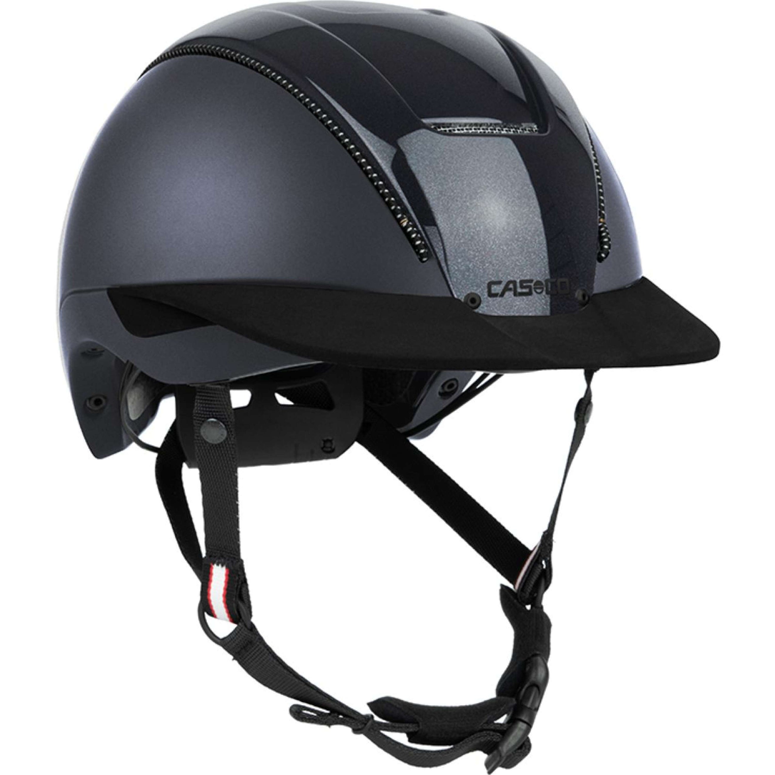 Casco Reithelm Duell Dunkelgrau