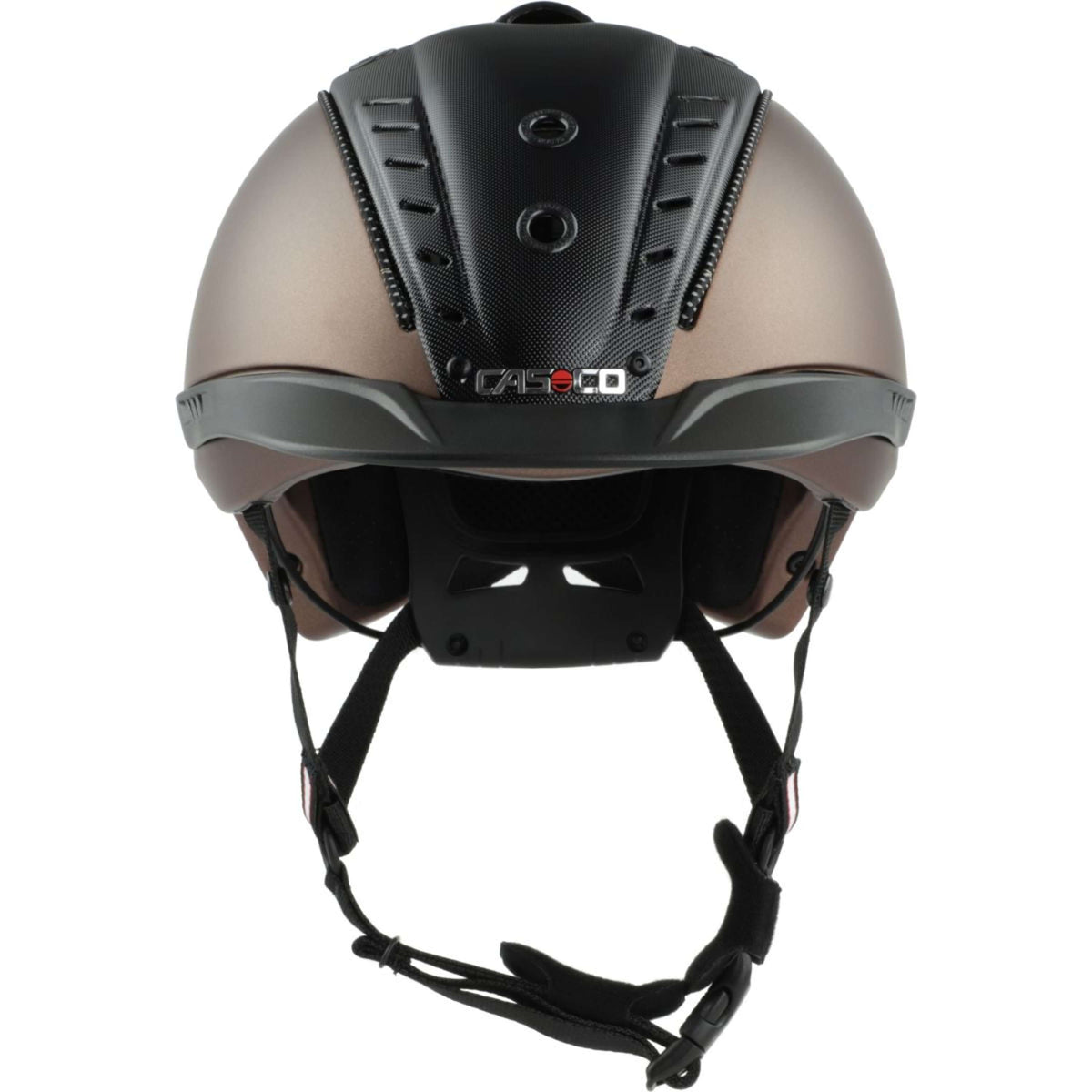 Casco Reithelm Mistrall-2 Edition Schwarz/Mocca
