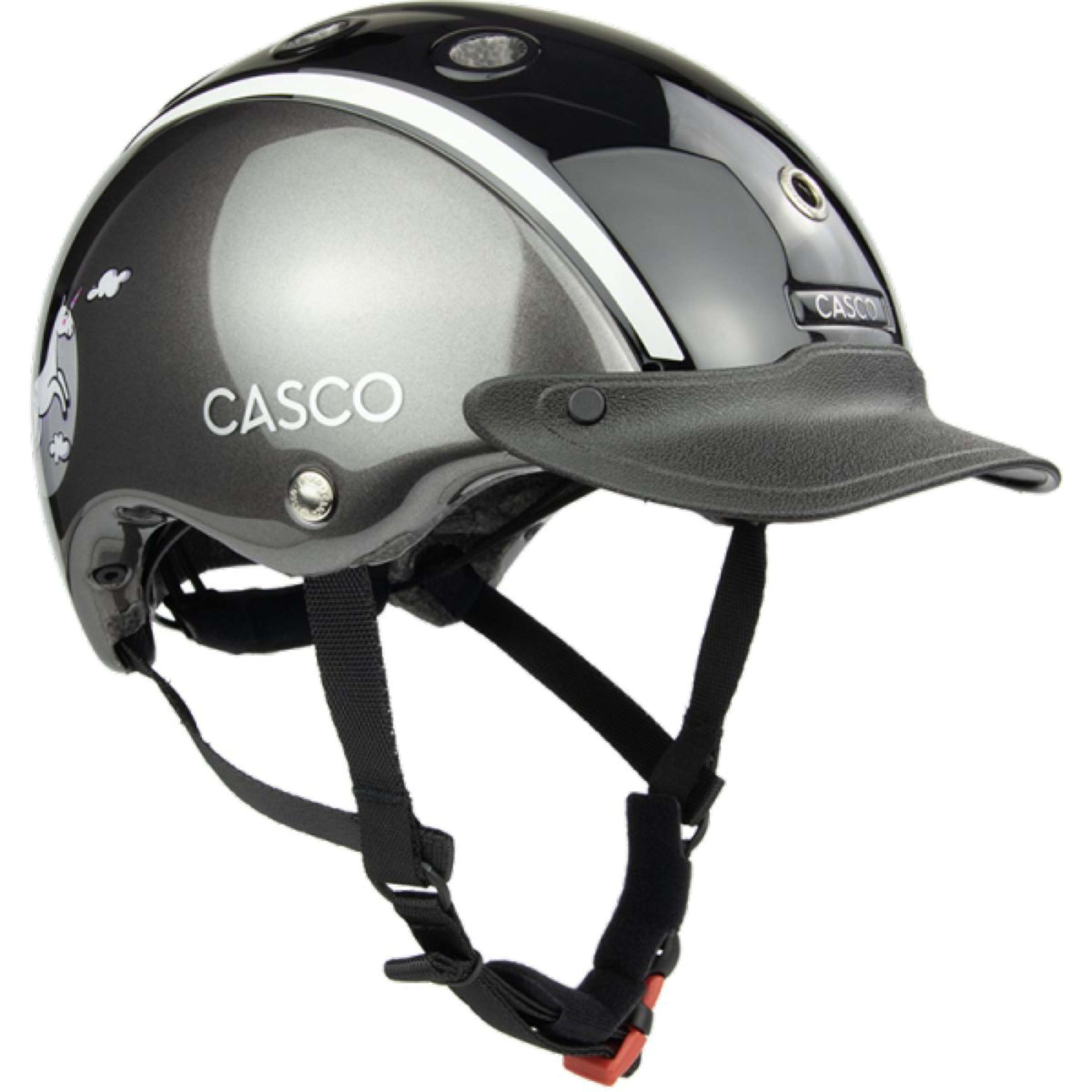 Casco Reithelm Nori Moonbeam Anthra