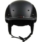 Casco Reithelm Champ-3 Nubuk Embellis Black