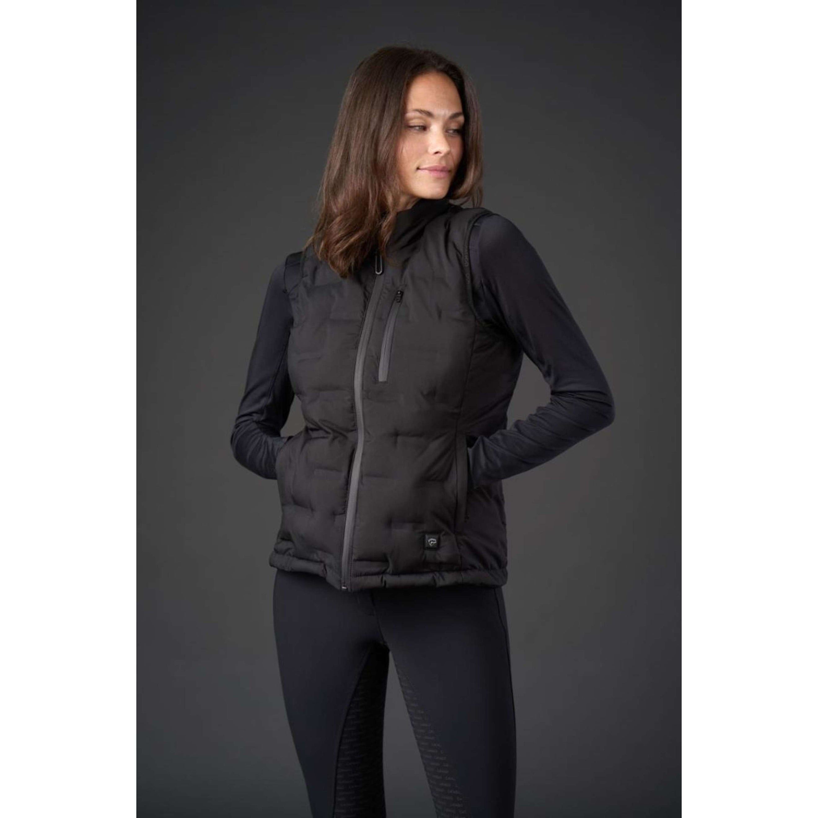 Catago Heizweste Heated Schwarz