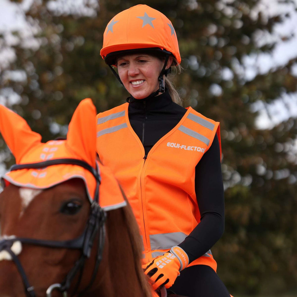 Equi-Flector by Shires Sicherheitsweste Kids Orange