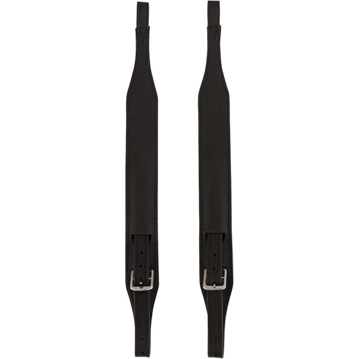 BR Steigbügelriemen Pro-Jump Schwarz/Silber