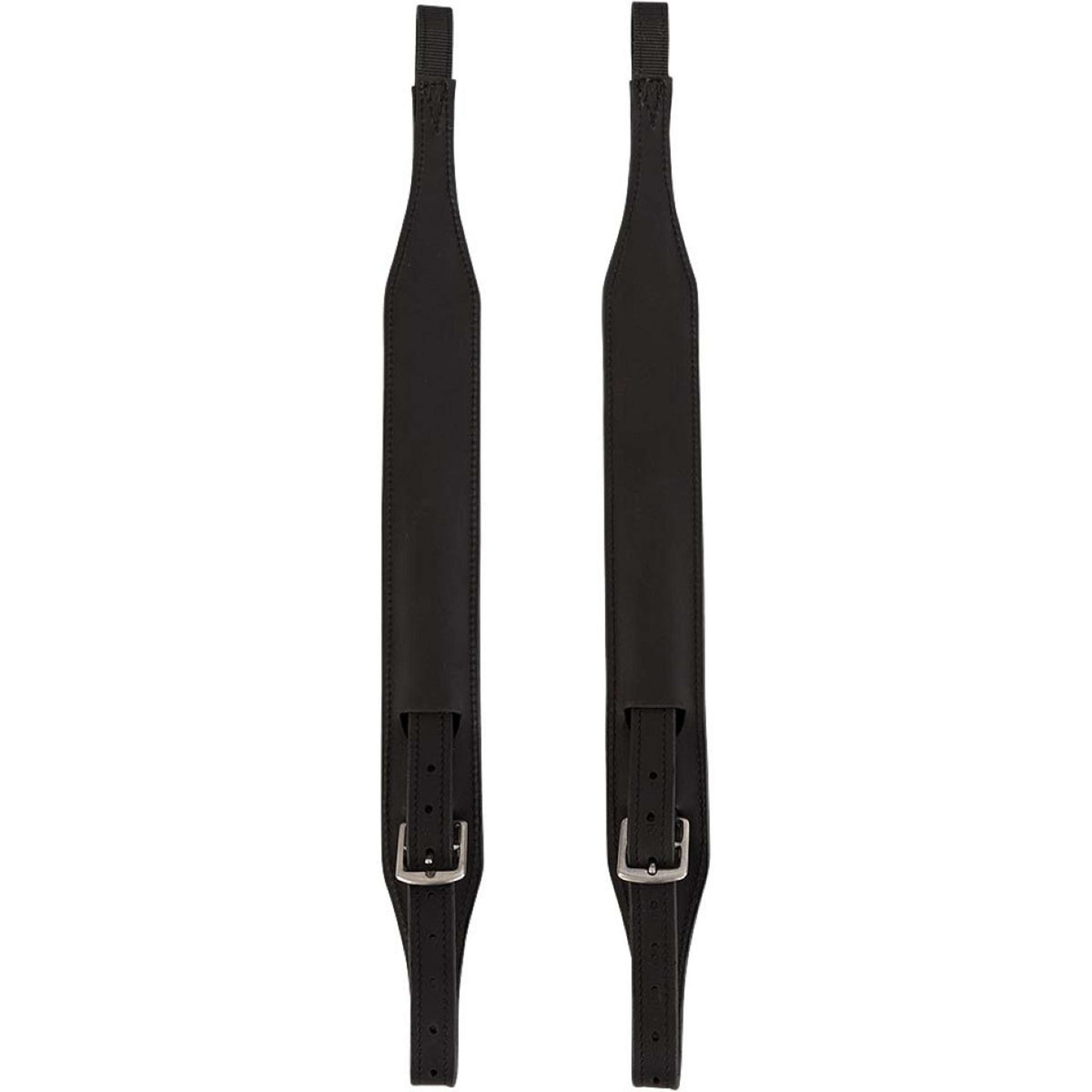 BR Steigbügelriemen Pro-Jump Schwarz/Silber