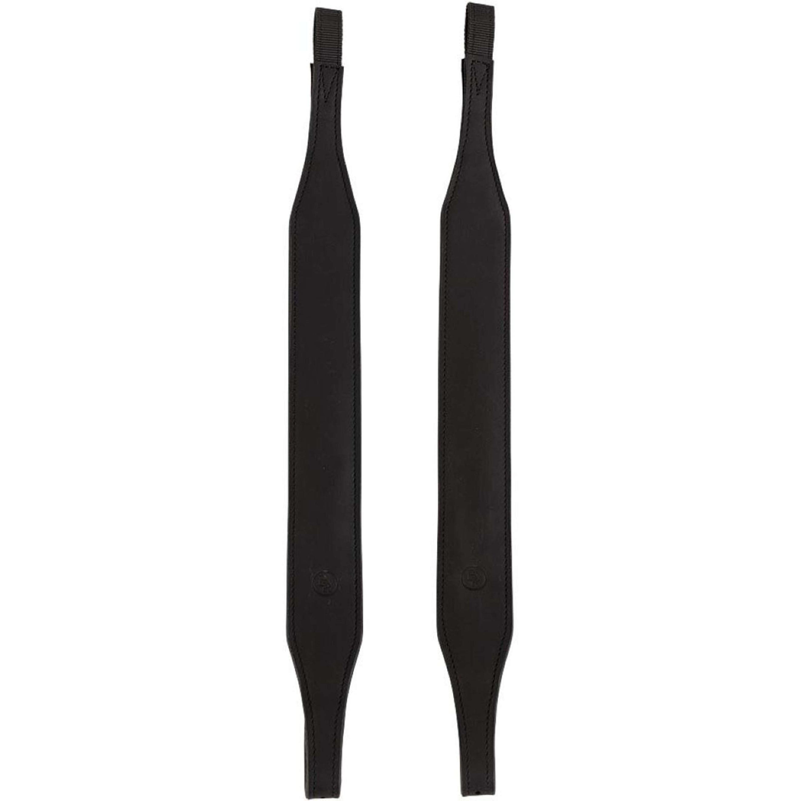 BR Steigbügelriemen Pro-Jump Schwarz/Silber