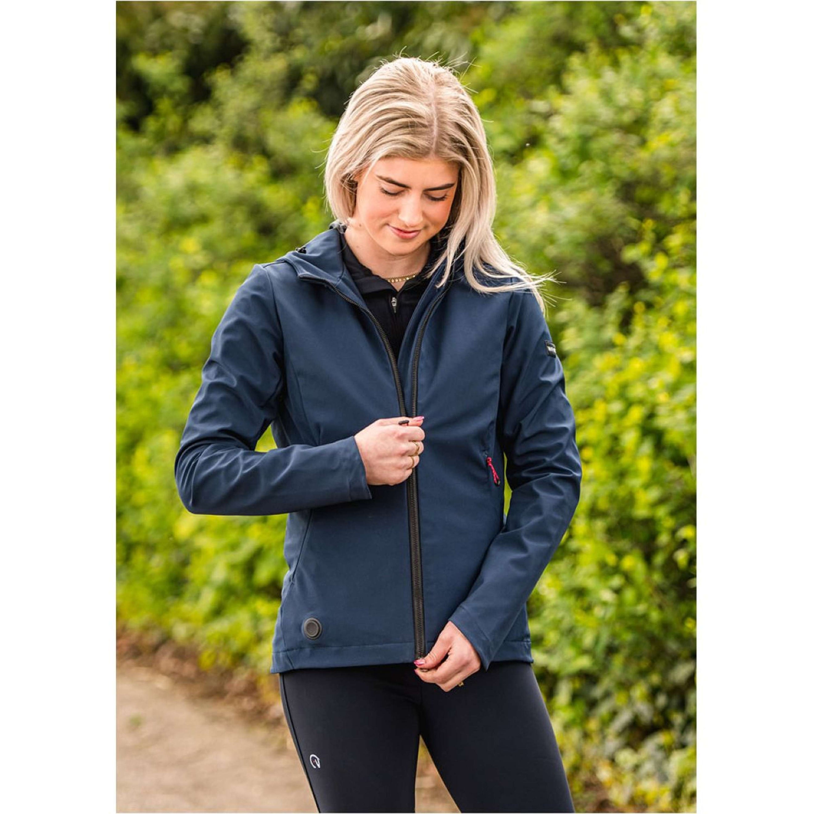 WHIS Heizjacke Softshell Coach Dark Navy WHIS Heizjacke Softshell Coach Dark Navy