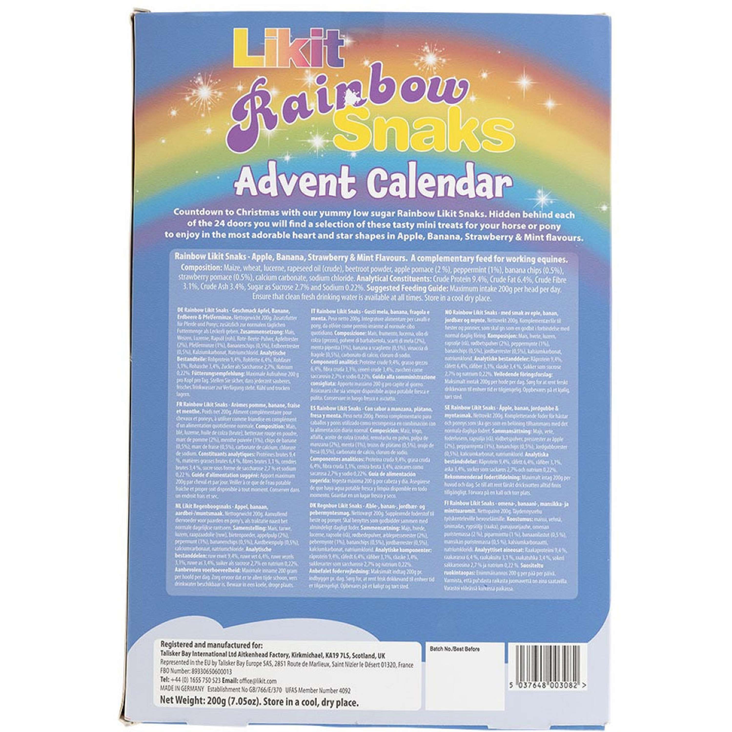Likit Advent Kalender Rainbow Christmas