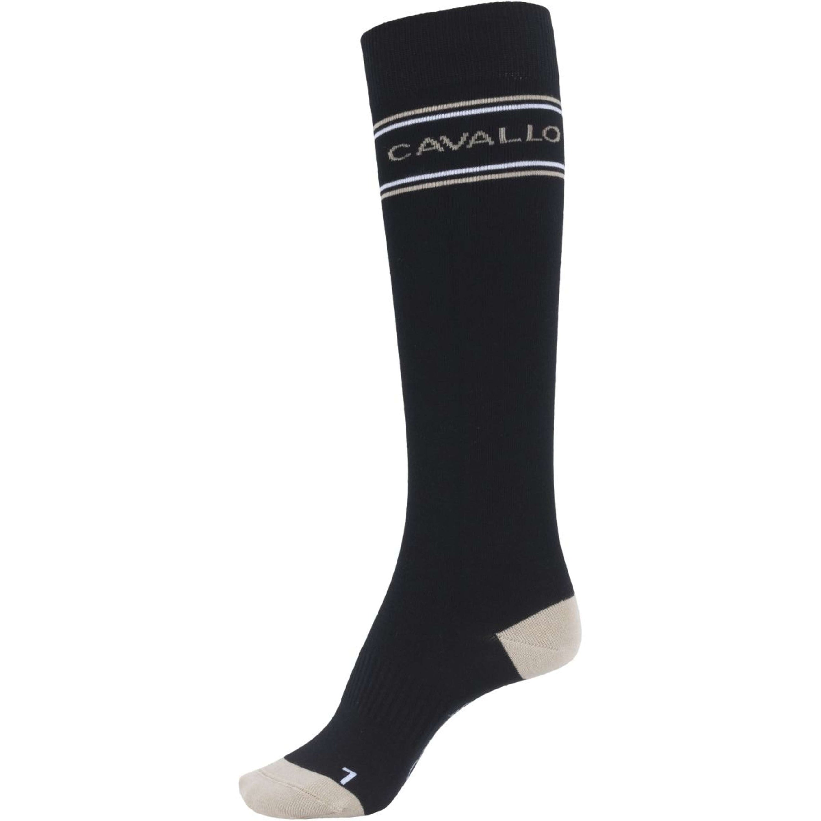 Cavallo Socken CavalSylke Schwarz