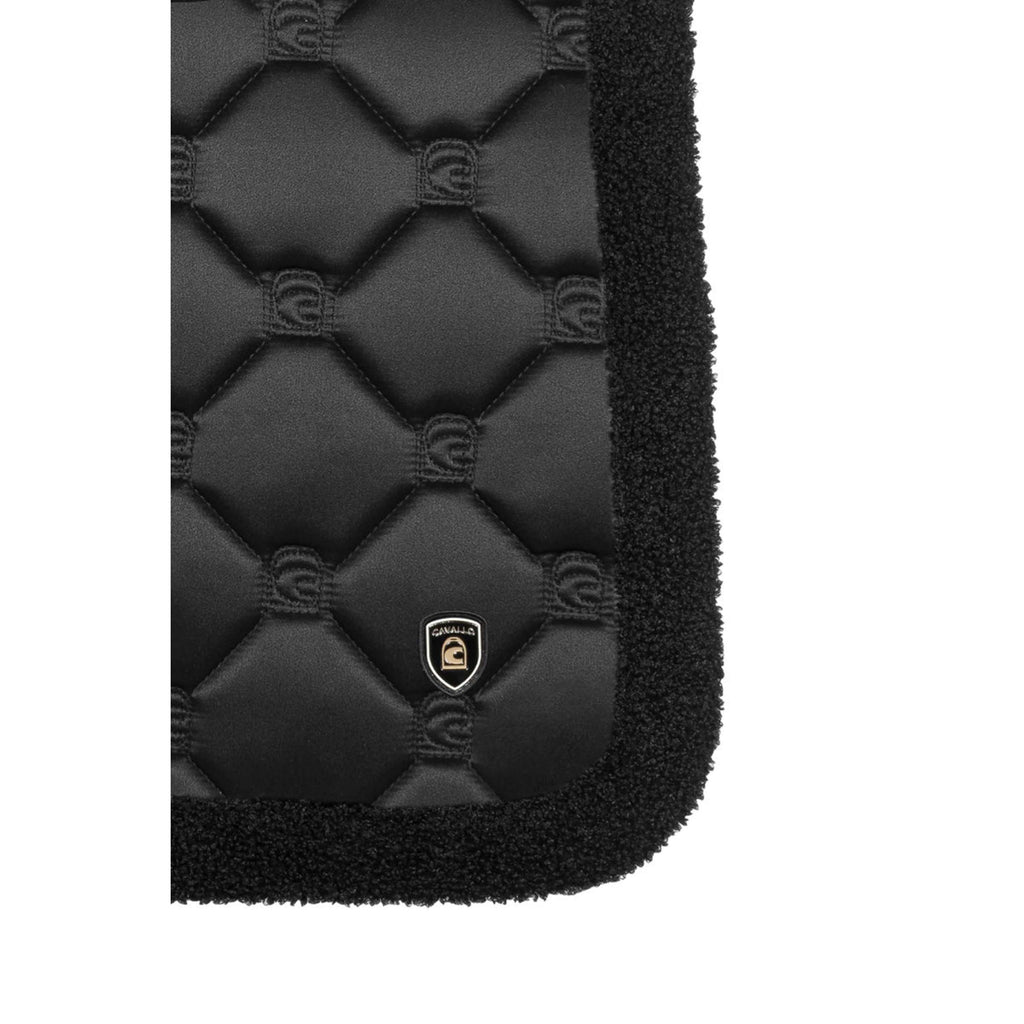 Cavallo Schabracke Cavallira Dressur Schwarz