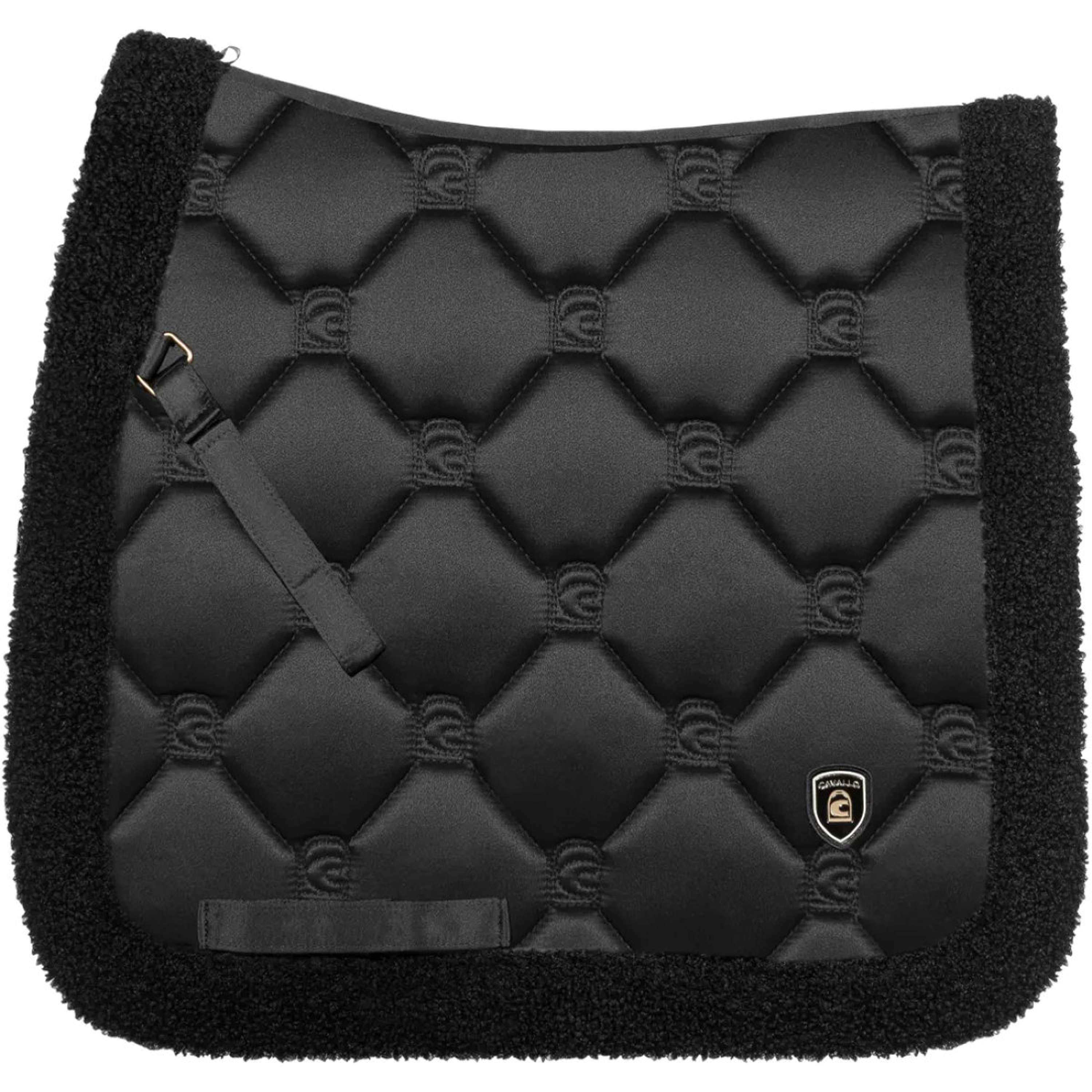 Cavallo Schabracke Cavallira Dressur Schwarz