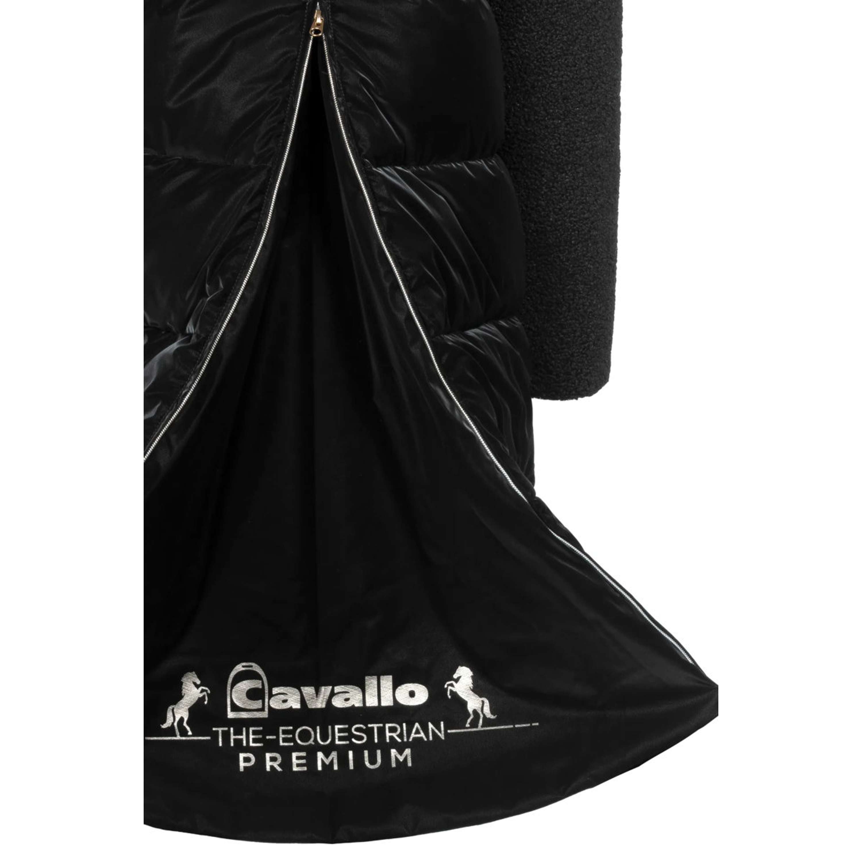 Cavallo Lange Jacke Cavallika Schwarz