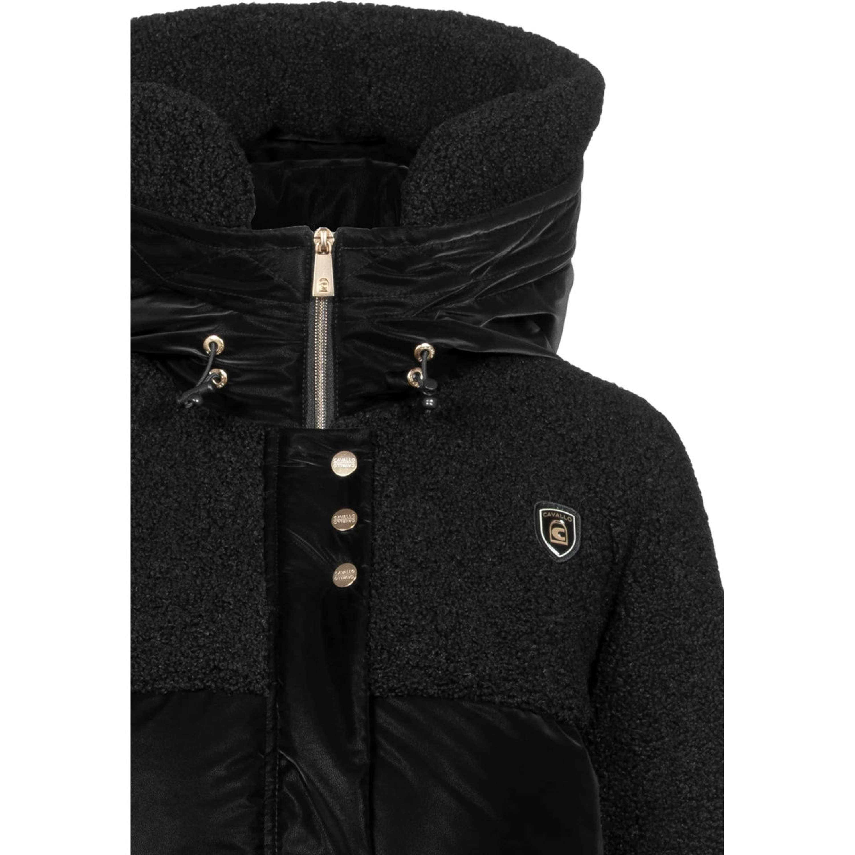 Cavallo Lange Jacke Cavallika Schwarz