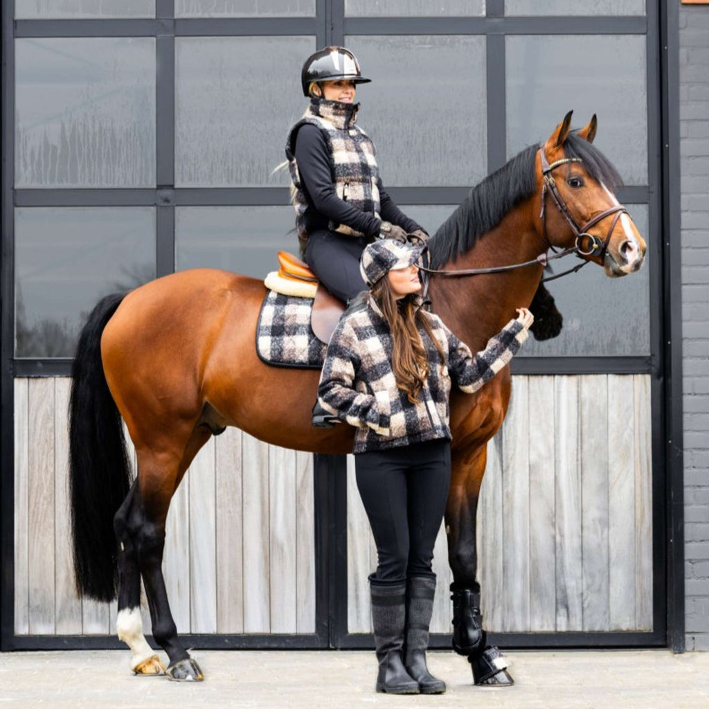 Cavallo Schabracke Cavallevie Vielseitigkeit Kariert