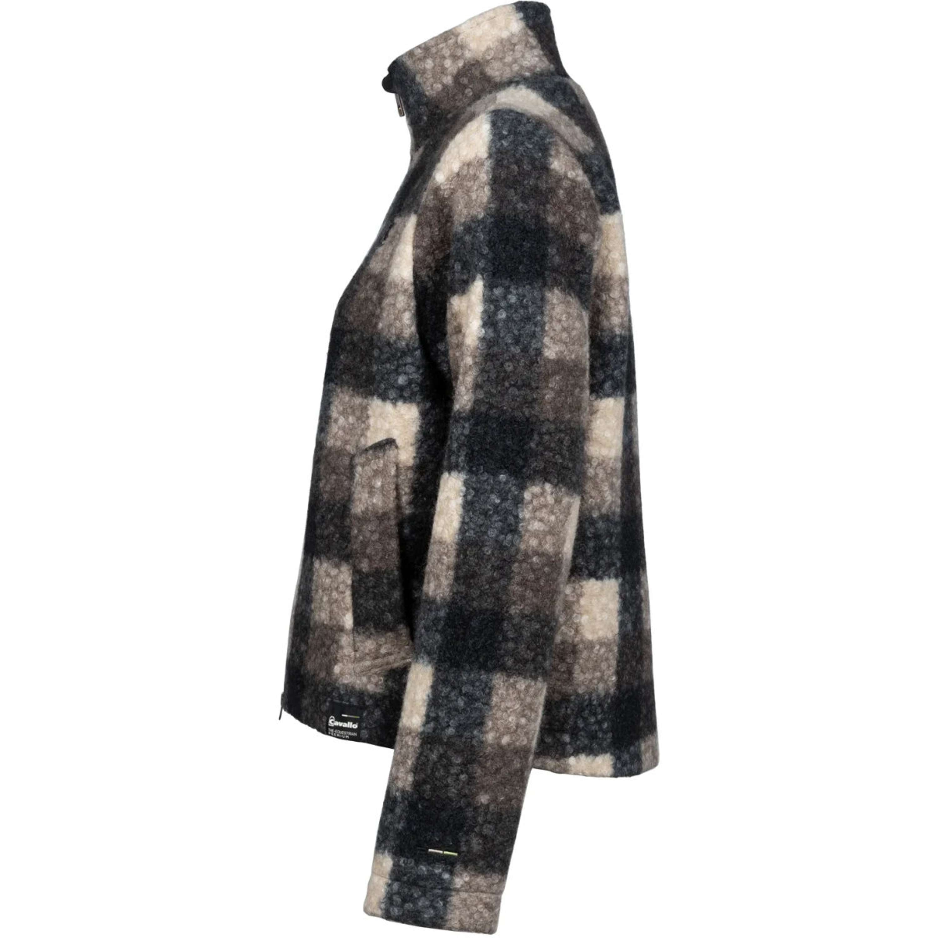 Cavallo Jacke Cavallumea Teddy Kariert