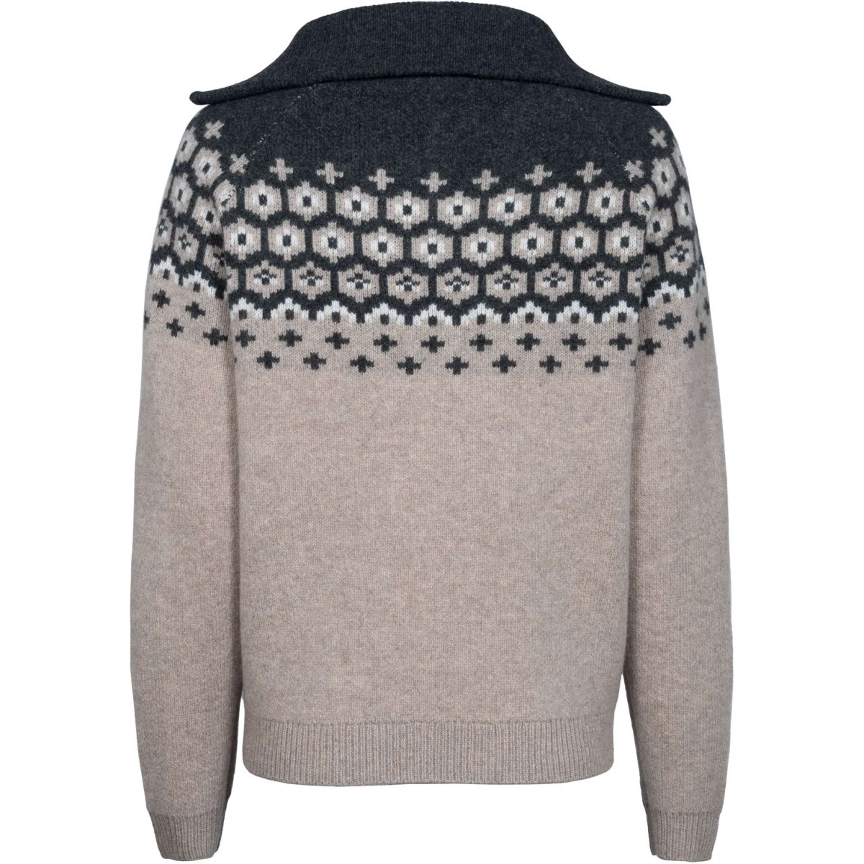 Cavallo Pullover Cavalleara mit Reißverschluss Peanut