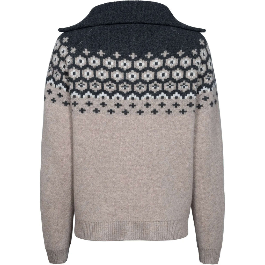 Cavallo Pullover Cavalleara mit Reißverschluss Peanut