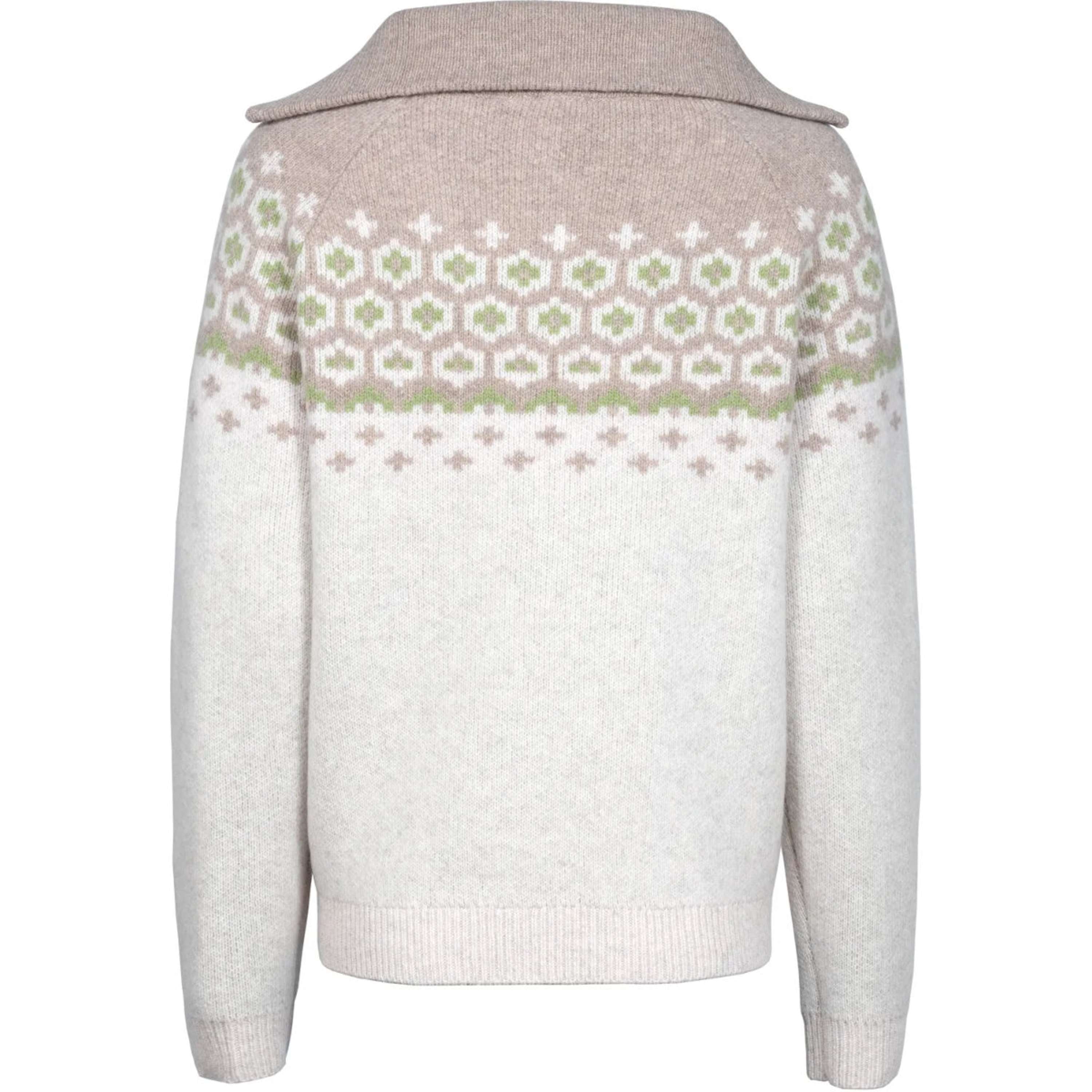 Cavallo Pullover Cavalleara mit Reißverschluss Vanille