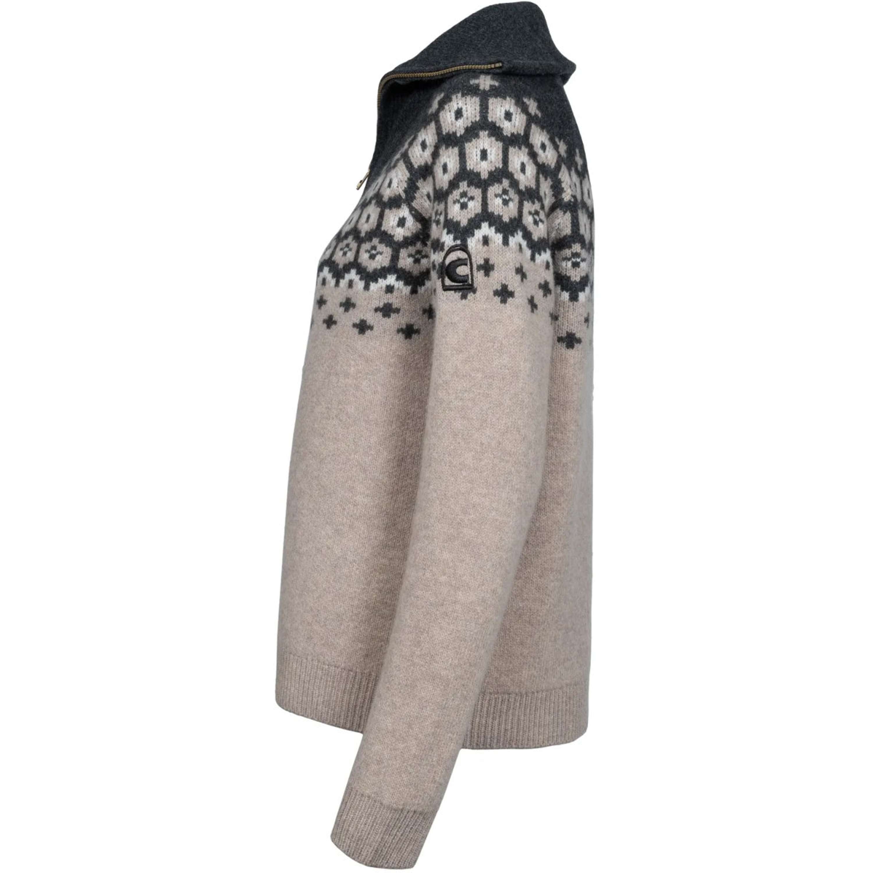 Cavallo Pullover Cavalleara mit Reißverschluss Peanut
