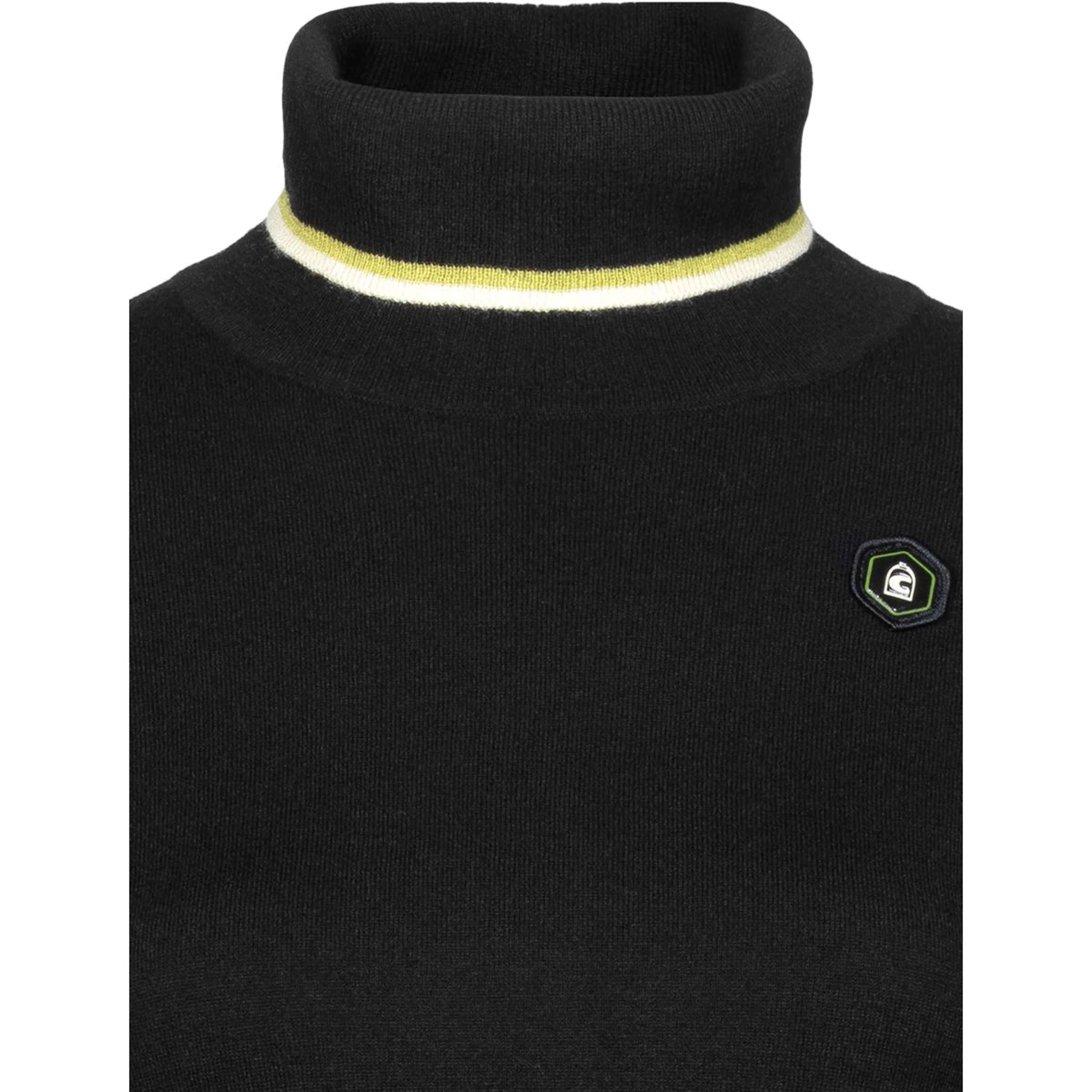 Cavallo Rollkragenpullover Cavallysah Schwarz