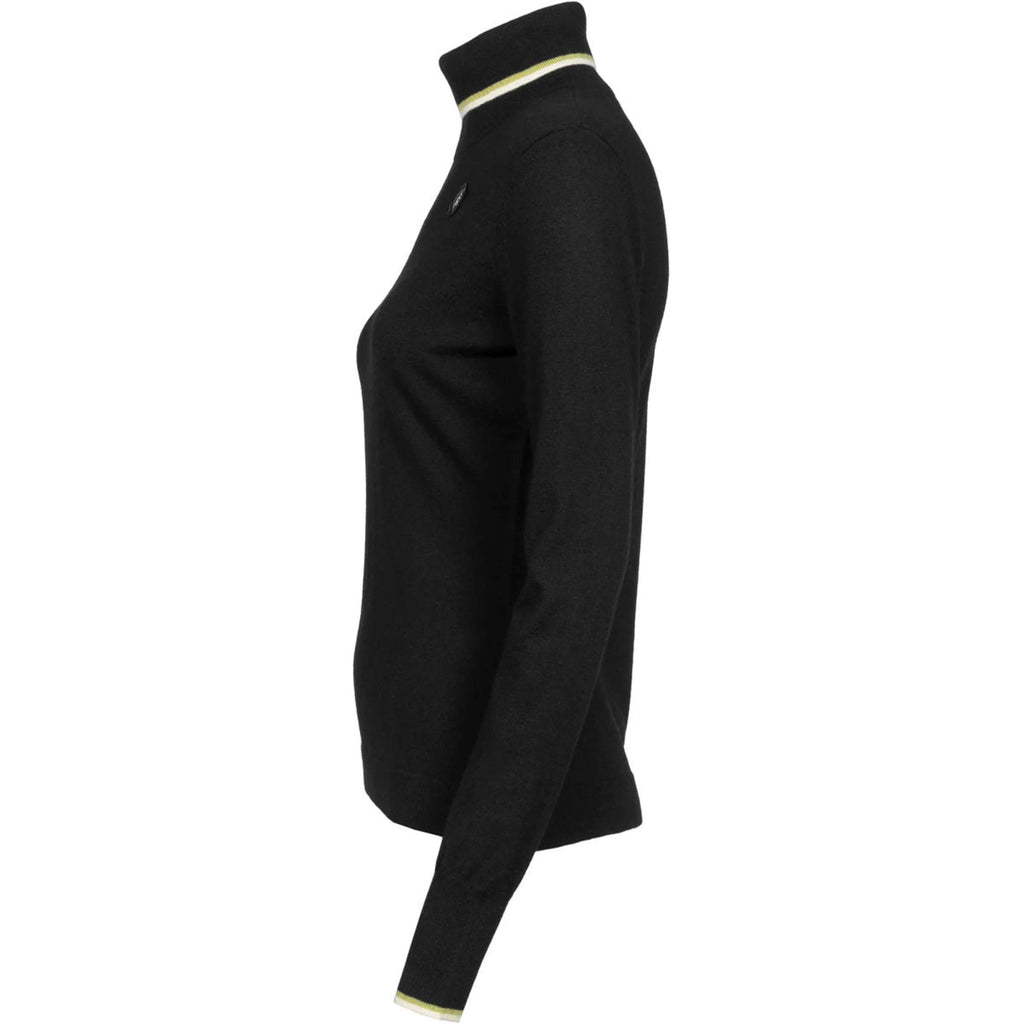 Cavallo Rollkragenpullover Cavallysah Schwarz