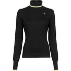 Cavallo Rollkragenpullover Cavallysah Schwarz