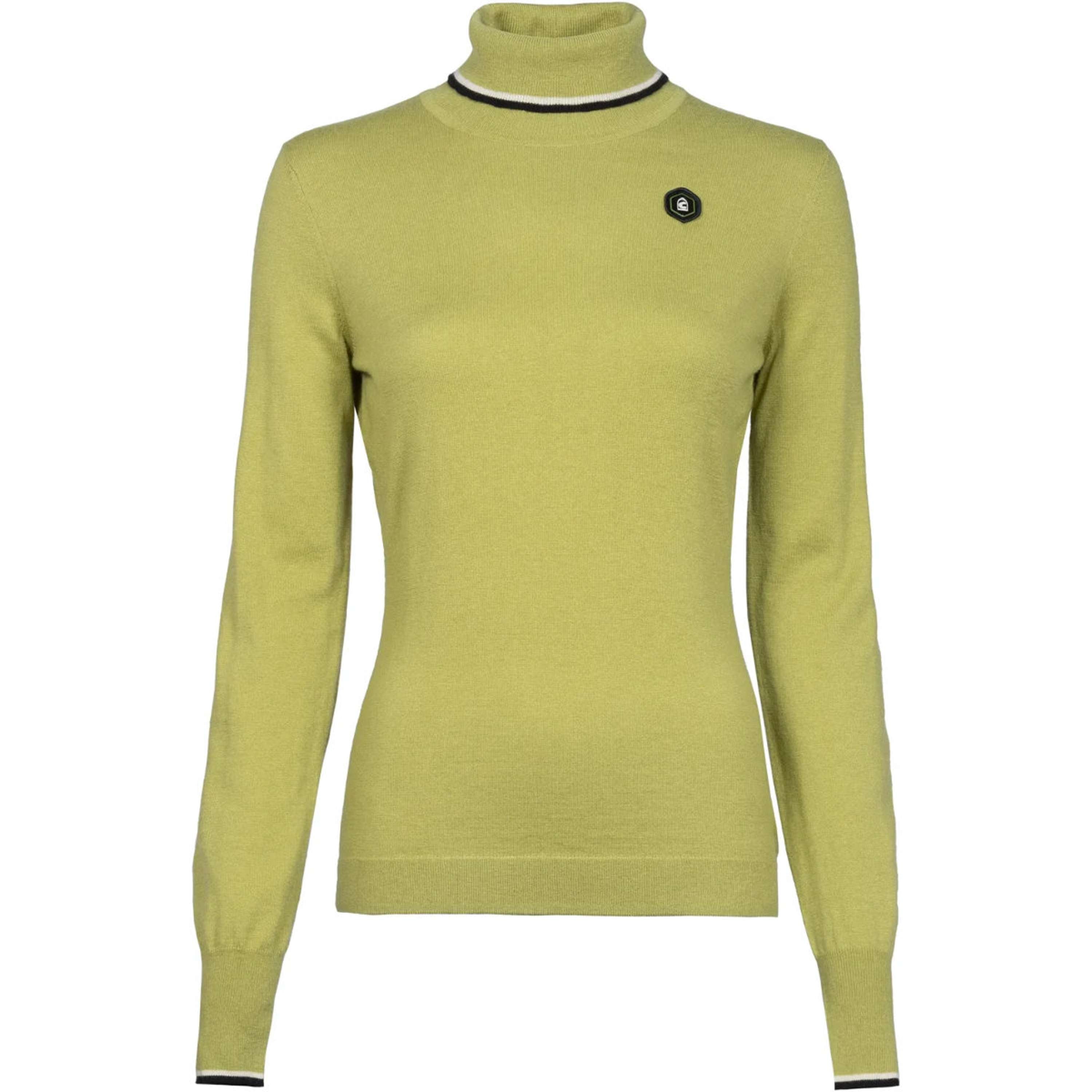 Cavallo Rollkragenpullover Cavallysah Golden Green