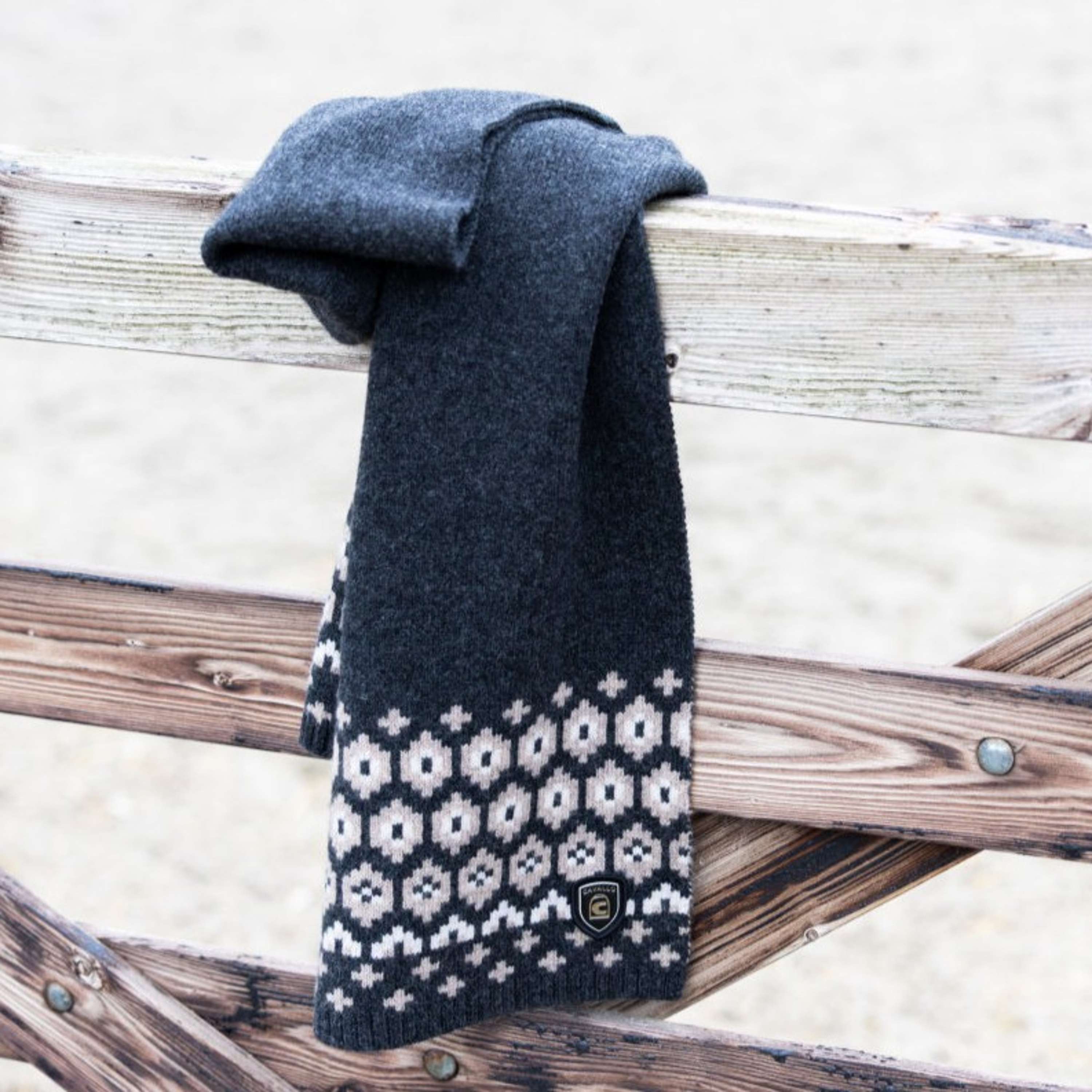 Cavallo Schal Cavallena Anthracite Melange