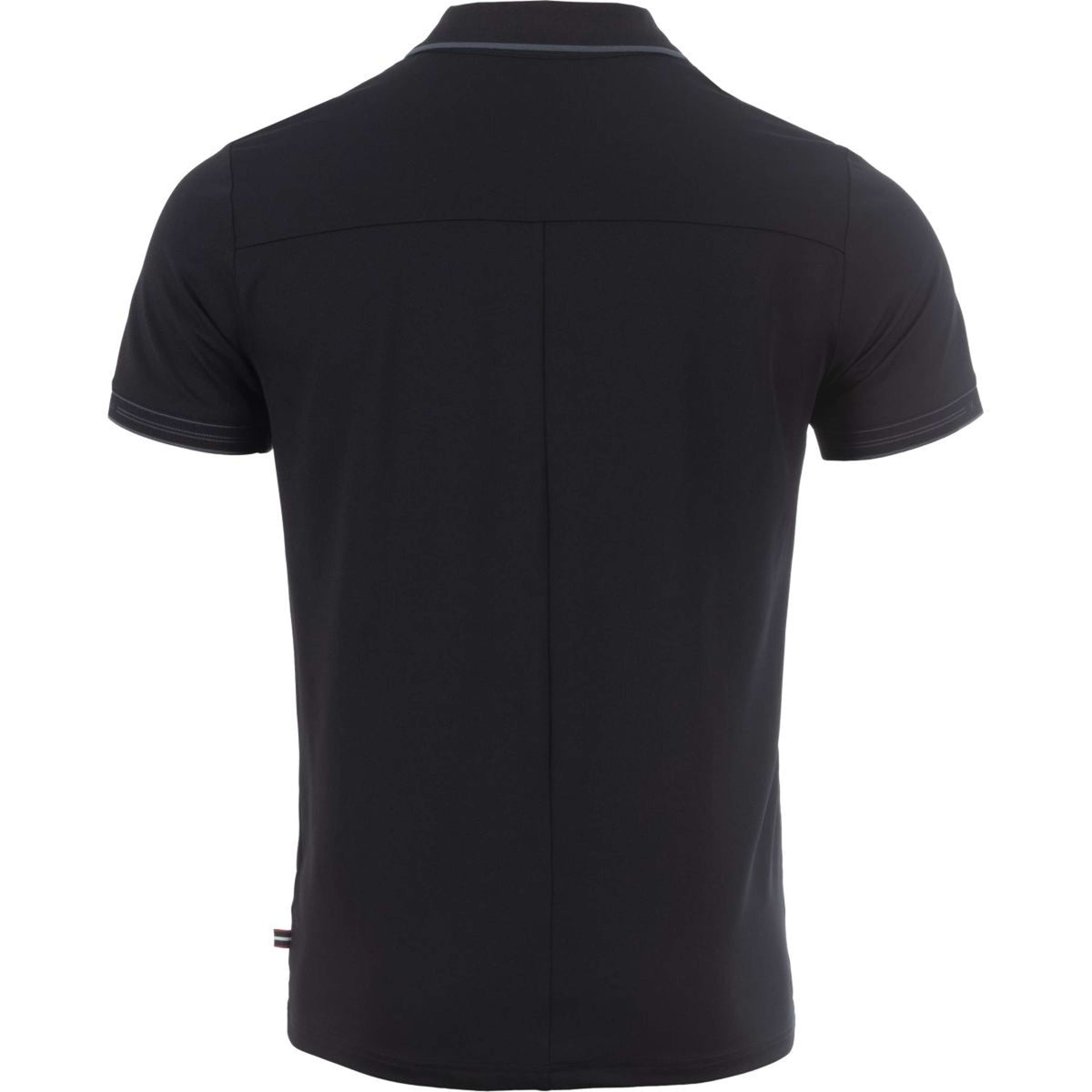 Cavallo Poloshirt Caval Pique Herren Schwarz