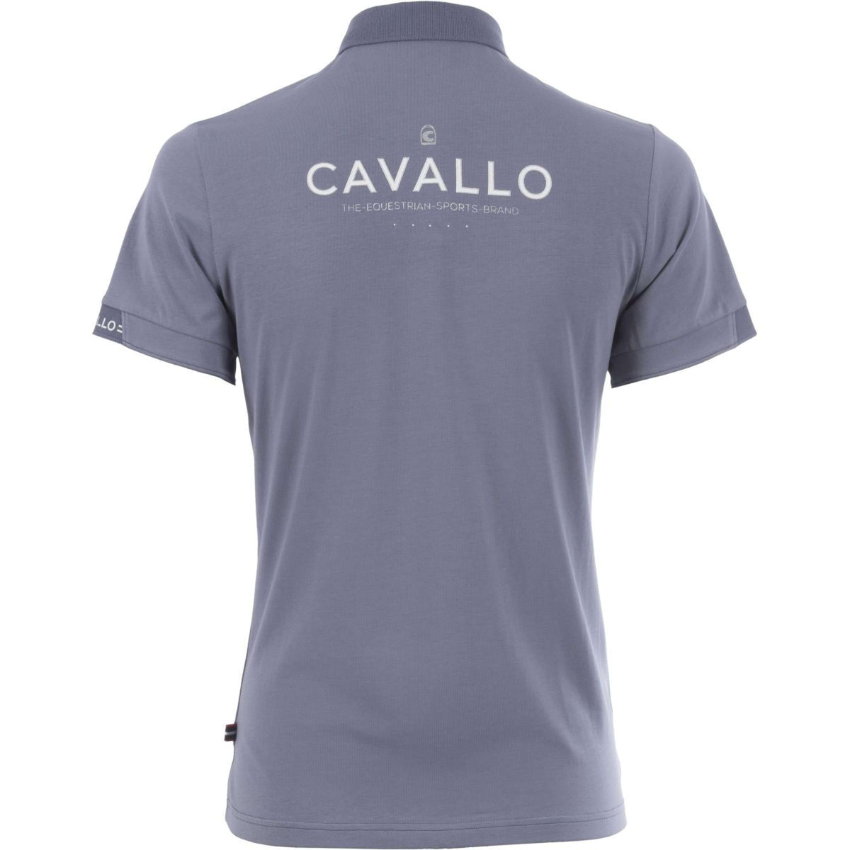 Cavallo Poloshirt Caval Cotton Blue Shadow