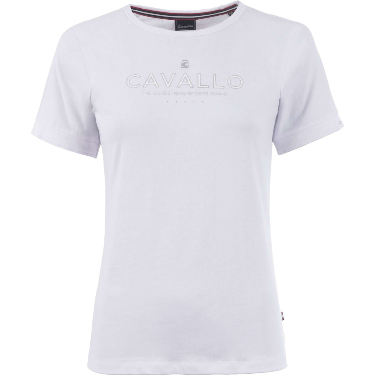Cavallo T-Shirt Caval Cotton Weiß