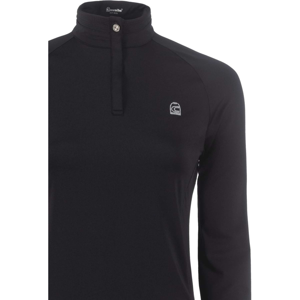 Cavallo Shirt Caval UV Halfzip Schwarz