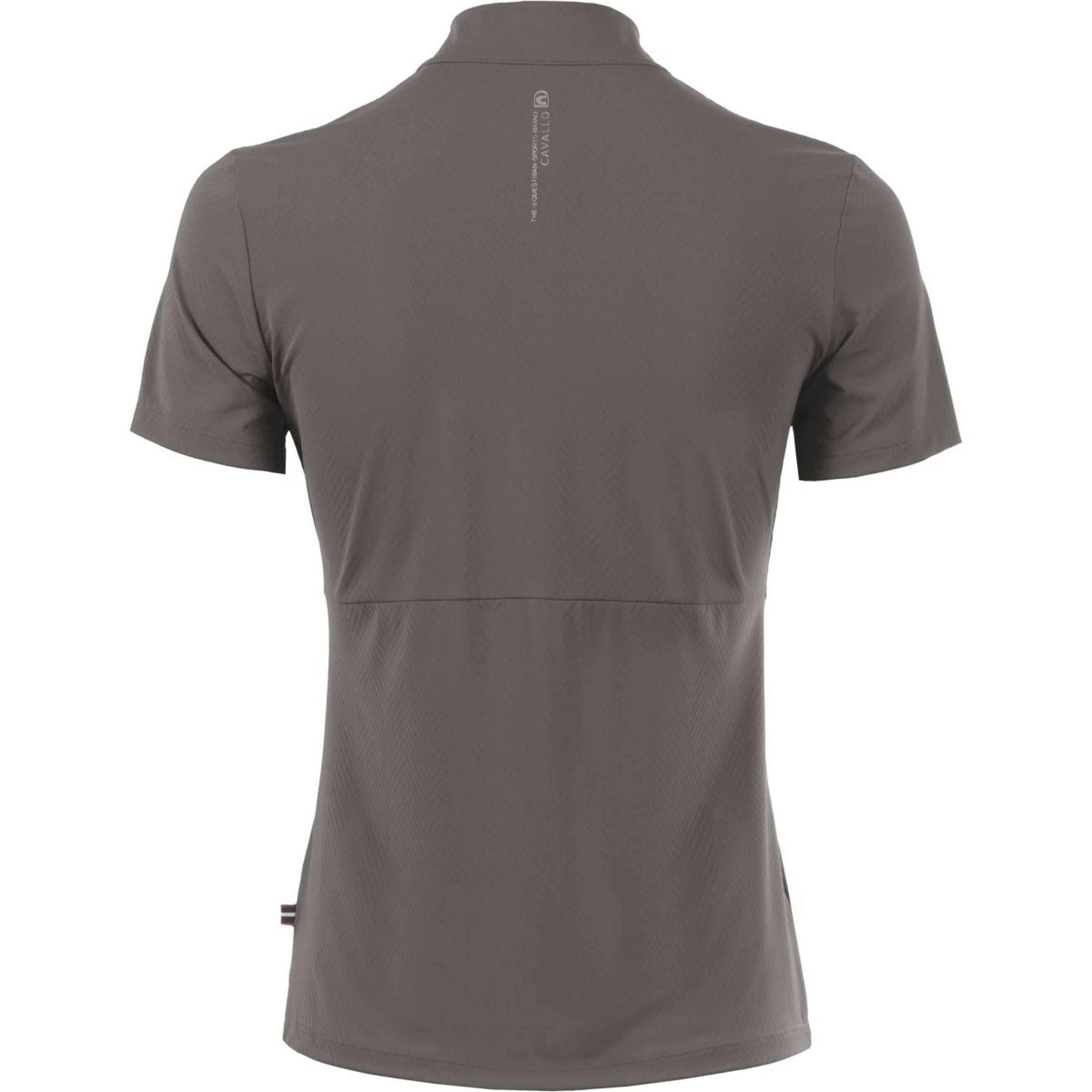 Cavallo Trainingsshirt Caval Kurze Ärmel Sepia Olive