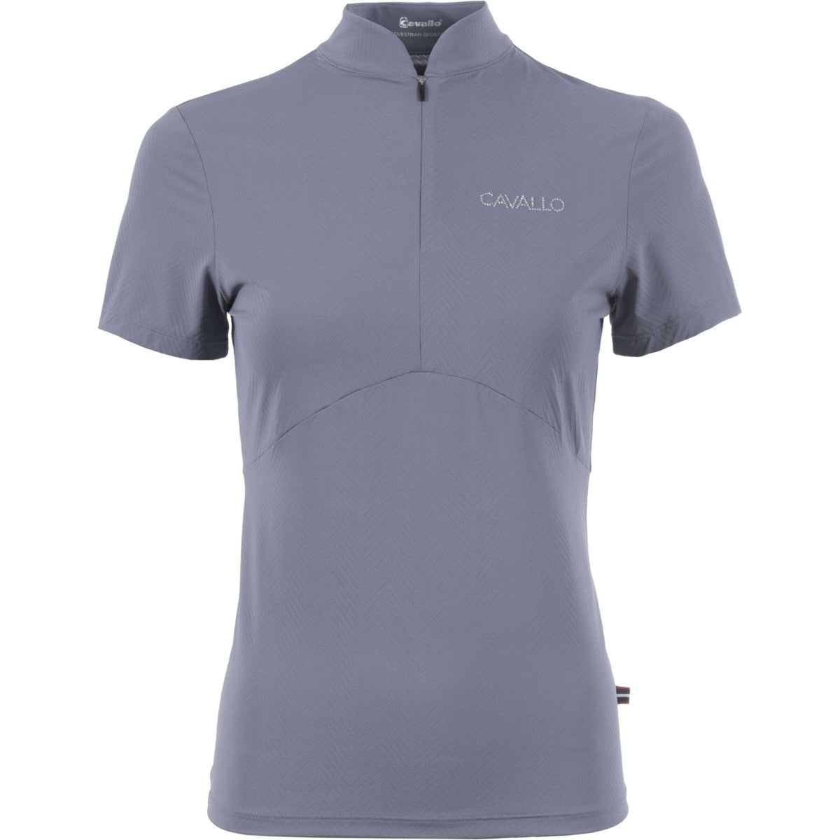 Cavallo Trainingsshirt Caval Kurze Ärmel Blue Shadow