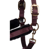 Cavallo Halfter CavalJero mit Fell Dusty Plum