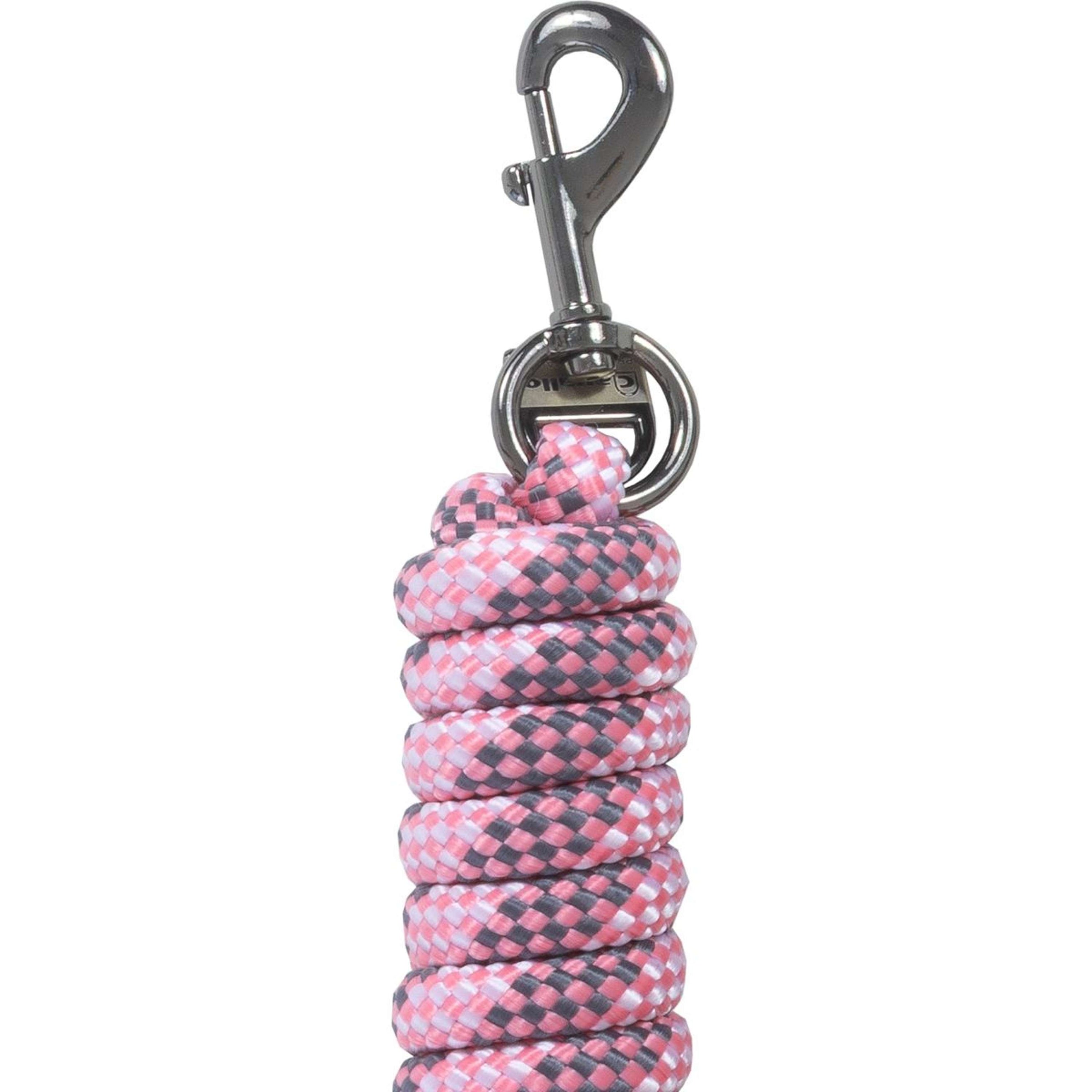 Cavallo Führstrick CavalJace mit Karabinerhaken Powder Pink